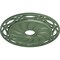 Ekena Millwork Loera Ceiling Medallion (Fits Canopies up to 6 1/4"), 26 5/8"OD x 4 1/2"ID x 1 3/8"P, Athenian Green CM26LOAGF - alternate 2